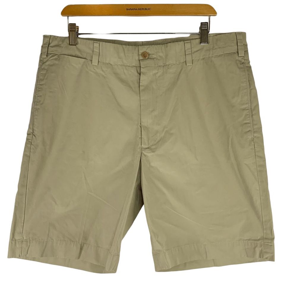 Bills Khaki Men's size 36 Poplin tropical cotton flat front shorts
